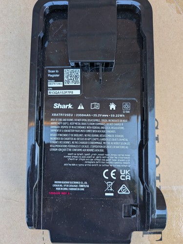 Shark xbatr725eu lithium - shark,