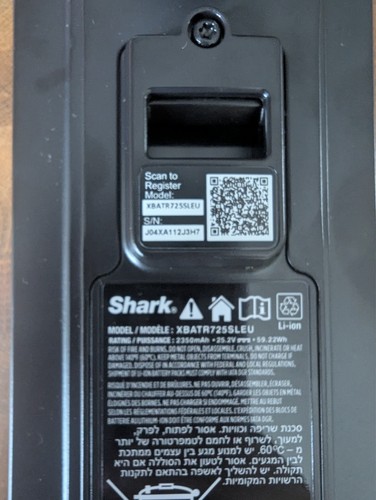 Genuine shark xbatr725sleu - shark,