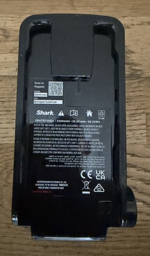 Shark xbatr725eu battery - xbatr725eu,